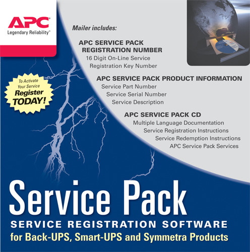 APC Extended Warranty Service Pack mit 3 Jahren technischem Support und 24x7 Telefonberatung für P/N: BE670M1, BE850G2, BR1200SI, BR1600MI, BR1600SI, BR900MI, BV1000, BV650, BV800 (WBEXTWAR3YR-SP-01) in Blau - Bild 1