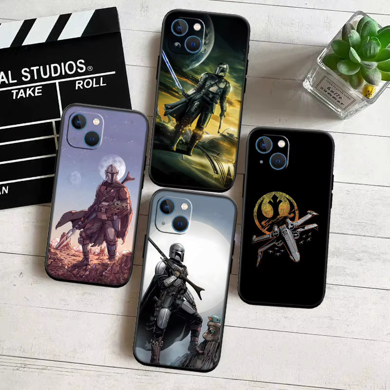 Star Wars Mandalorian Handyhülle für Samsung Galaxy Modelle M06 M15 M16 M35 M55 M56 A36 A42 A50 A50S A51 A52 A32 A33 A05 A05S A06 A16 A20 in Multicolor - Bild 4