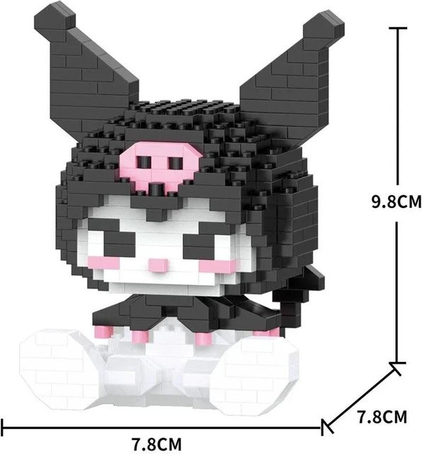 MINISO Sanrio Hello Kitty Kuromi Anime-Figur Puppe mit Box - Bild 1