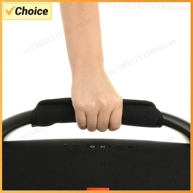 APWIKOGER Verdickter Lautsprechergriffgurt in Schwarz für Boombox 3/2/1, universelles Anti-Rutsch-Armband-Pad für kabellose Lautsprecher - Bild 1