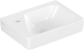 Villeroy & Boch Handwaschbecken Architectura aus Keramik, weiß, Aufsatzbecken, mit Überlauf, Breite: 36 cm, Tiefe: 26 cm - Bild 1