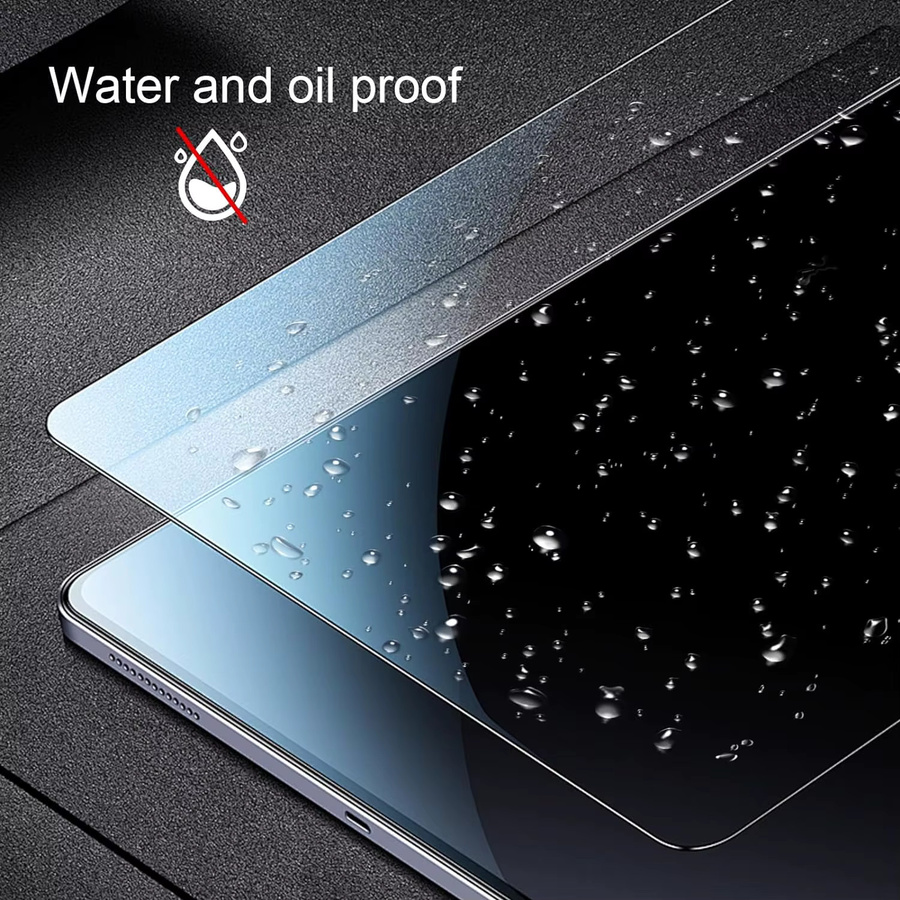 QIJUN 2er Pack Displayschutz aus 9H gehärtetem Glas für iPad Air 13 Zoll 2024 2025 M2 M3 A2899 A3269 transparent - Bild 4