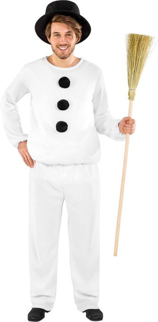 tectake Herrenkostüm Schneemann - Bild 1