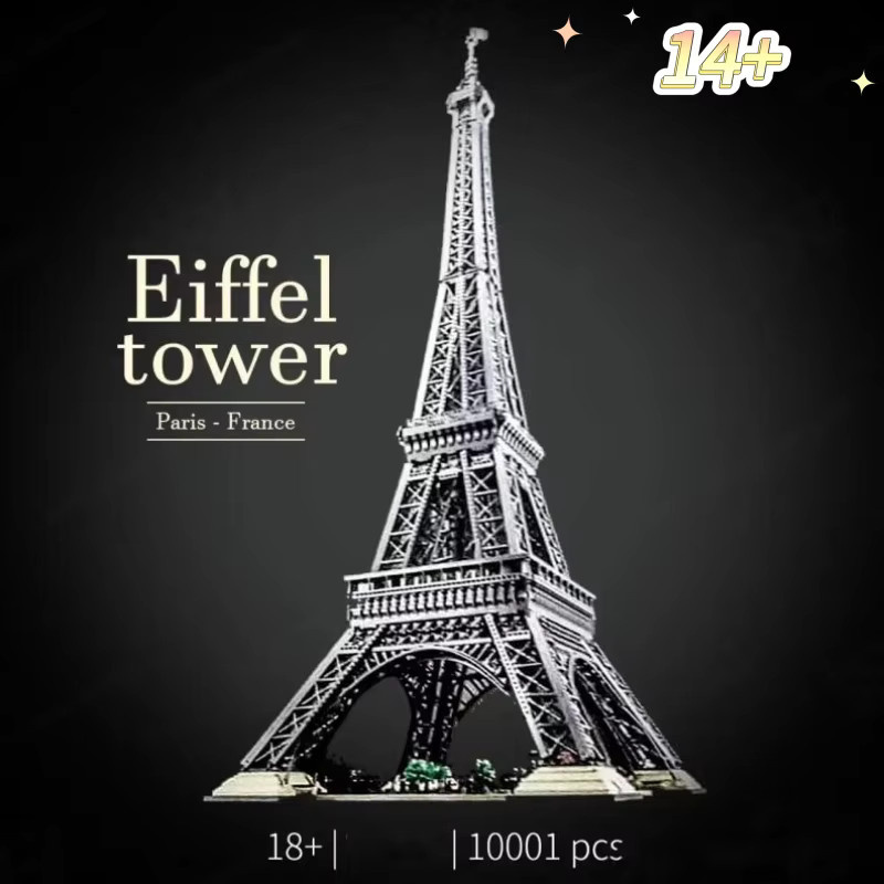 Potdemiel Paris Tower Bausatz, Architektur, 10.001 Teile, ab 14 Jahren - Bild 5