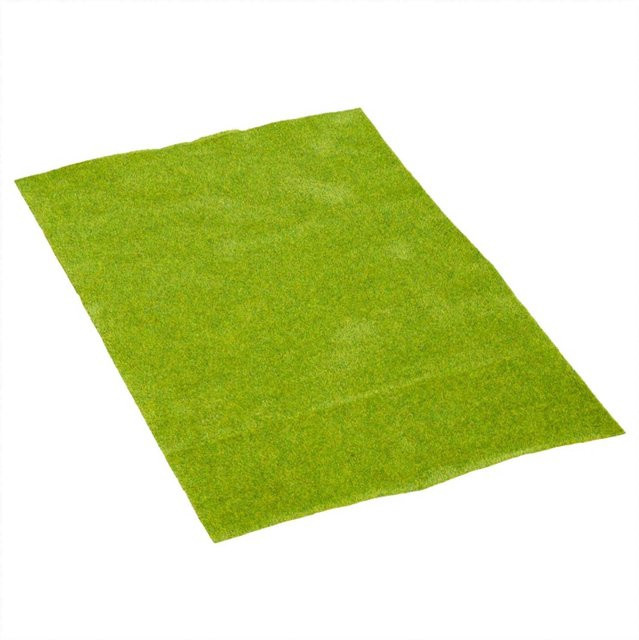 HobbyFun Matte Rasen-Optik in Grün, B/T: 20 x 30 cm - Bild 1