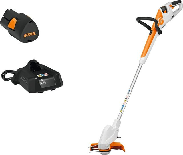 Stihl Akku-Freischneider FSA 30 Orange mit Akku AS 2, Ladegerät AL 1 und Mähkopf PolyCut 3-2 - Bild 1
