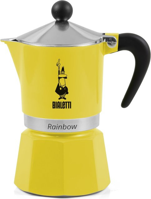 Bialetti Espressokocher Rainbow für 3 Tassen in Gelb - Bild 1