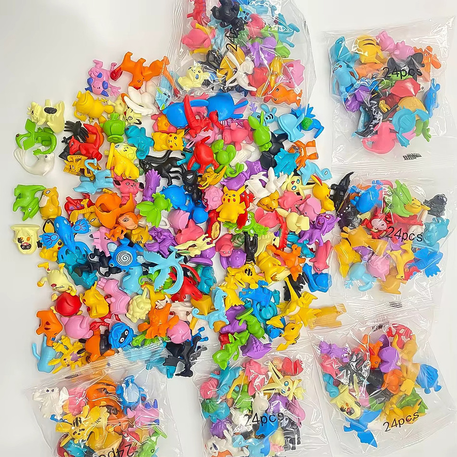 Bandai Pokémon Mini Figuren, 144-teiliges Set, Bunt / Mehrfarbig - Bild 5