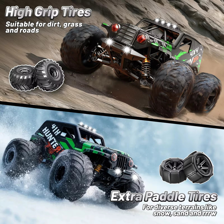 Womaqu 14312 4x4 Offroad RC-Auto, 1:14 Maßstab, ferngesteuert - Bild 2