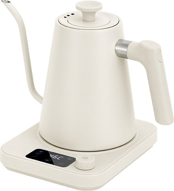 Bytelike Intelligenter Wasserkocher mit Temperaturregelung aus Edelstahl, 1200W, Schwarz oder Weiß - Bild 1