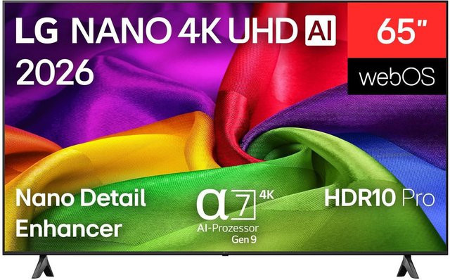 LG LED TV 65NU800B6LA in Schwarz - Bild 1