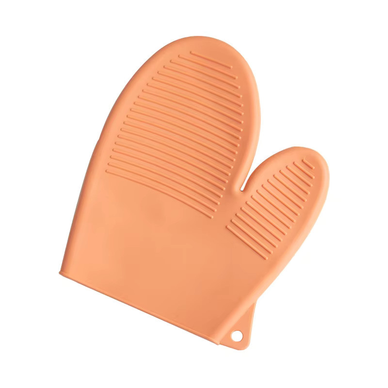 Hitzebeständige Silikon-Isolierhandschuhe von QHSPE in Schwarz für die Mikrowelle - Bild 2