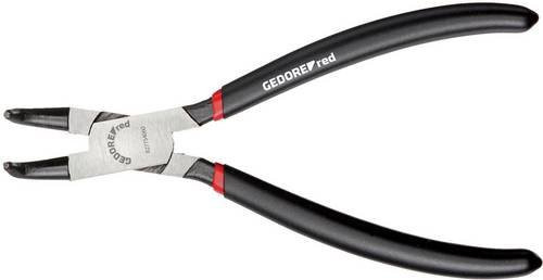 Gedore RED Sicherungsringzange Spitzenform abgewinkelt 90 Grad aus Chrom-Vanadium-Stahl in Schwarz - Bild 1