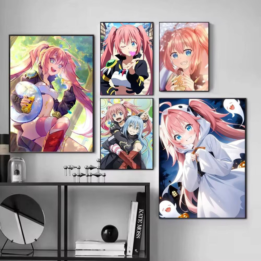 Milim Nava Anime Poster aus selbstklebendem Papier in Multicolour für deine Wandgestaltung - Bild 2