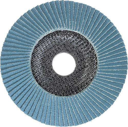 Kwb CUT-FIX Schleifmop Lamellenschleifteller für Metallbearbeitung, Blau, Durchmesser: 125 mm - Bild 1