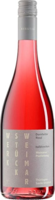 Werkstück Weimar Dornfelder Roséwein, Saale-Unstrut, trocken, 2025, 0,75 l - Bild 1