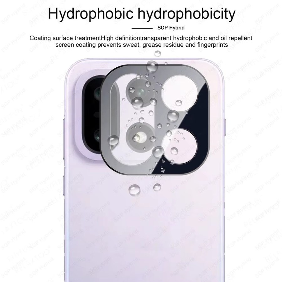 3D Objektiv Schutz Glas für OnePlus 15 5G, Transparent, 9H HD gehärtetes Glas Kamera-Schutzfolie - Bild 4