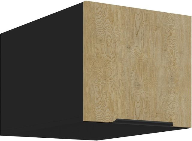 Aufsatzschrank Hochschrank CREMONA Eiche mit Scharniertüren, Breite: 40 cm - Bild 1