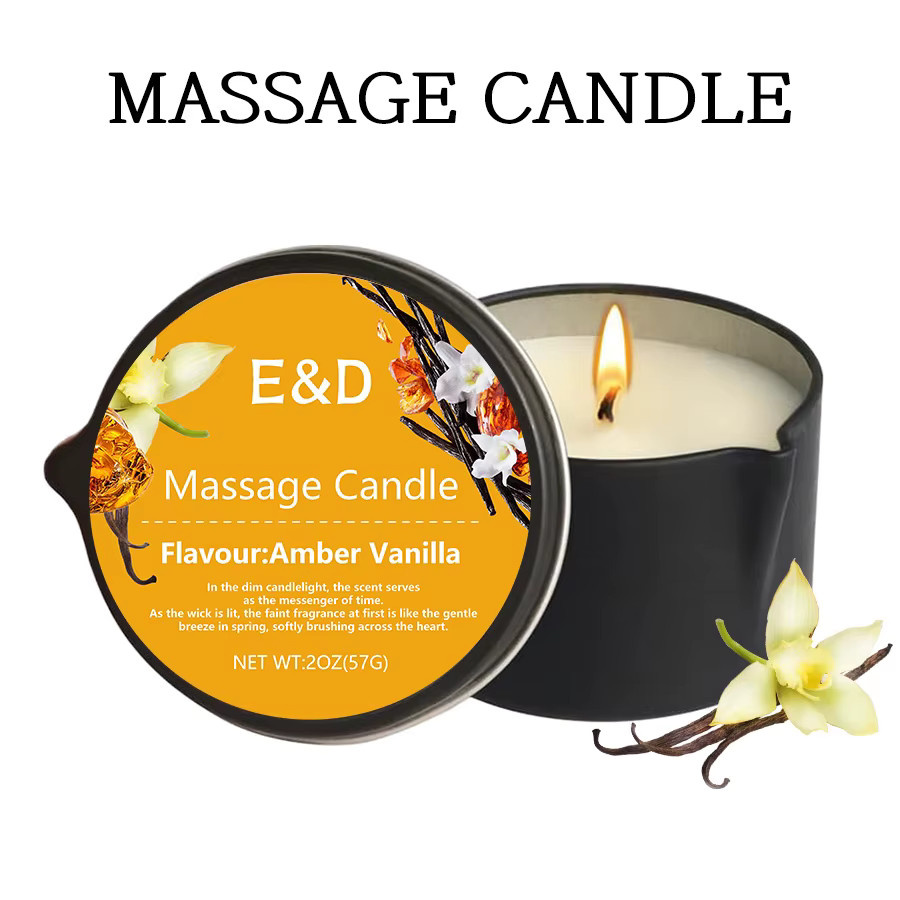 EVODUCK Massageökerze zur Aromatherapie für Stressabbau und feuchtigkeitsspendende Haut - Bild 5