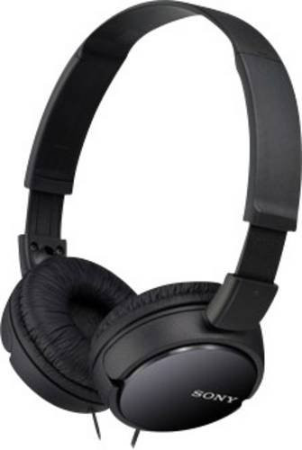 Sony MDR-ZX110AP On-Ear Kopfhörer kabelgebunden Schwarz mit 3,5 mm Klinkenanschluss - Bild 2