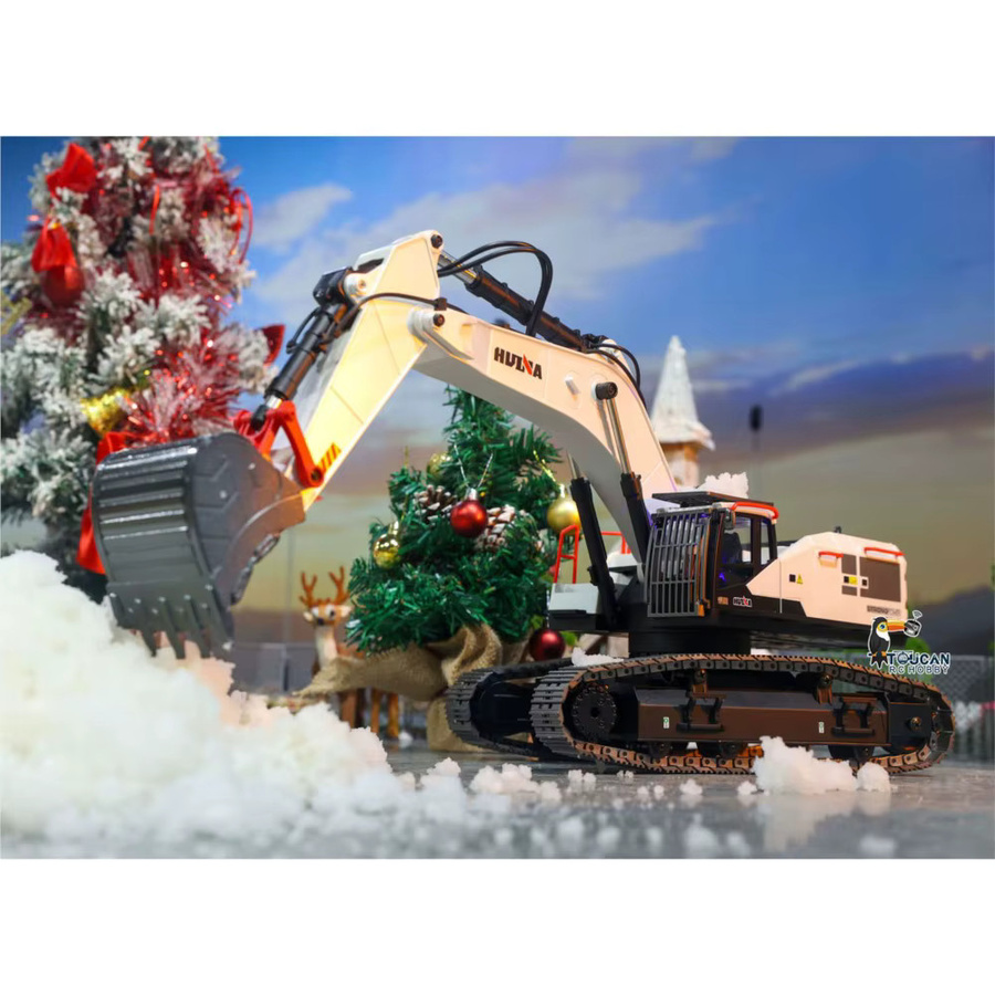 HUINA Metall-RC-Bagger 1594, ferngesteuerter Bagger, 1:14, mit Licht und Sound - Bild 2