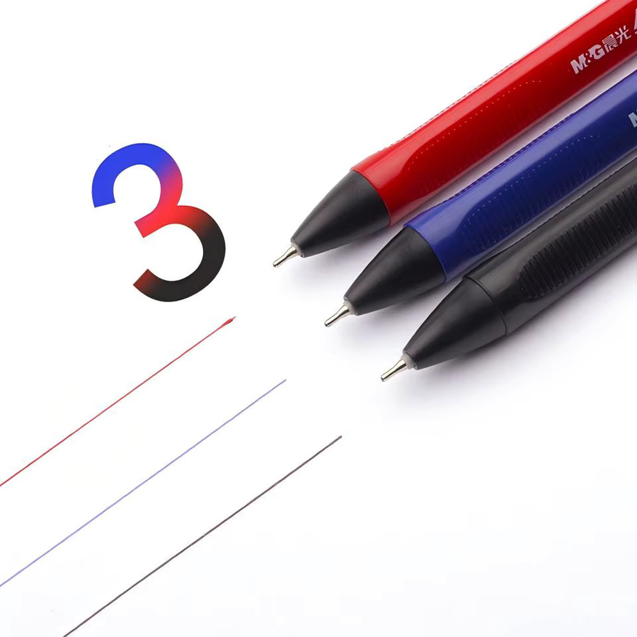 ZiViMi 10-teiliges Gelstift-Set mit 0,7 mm Schriftdicke in Schwarz, Blau, Rot und Multicolour - Bild 2