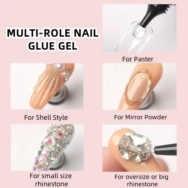 DUOLINGDAI 3D-Nagelkunstgel, Unisex - Bild 2