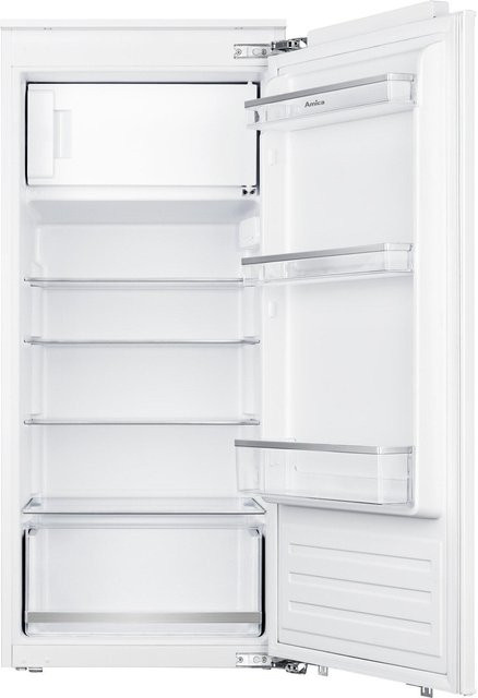 Amica EKSX 362 231 Einbaukühlschrank mit Gefrierfach in Weiß - Bild 1