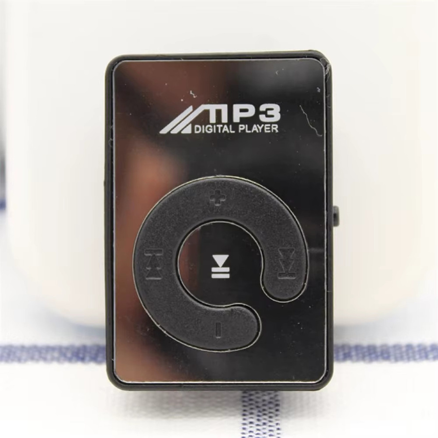 Ockkic Mini USB MP3-Player Walkman mit USB-C Anschluss und Micro-TF-Kartenslot, Schwarz - Bild 4
