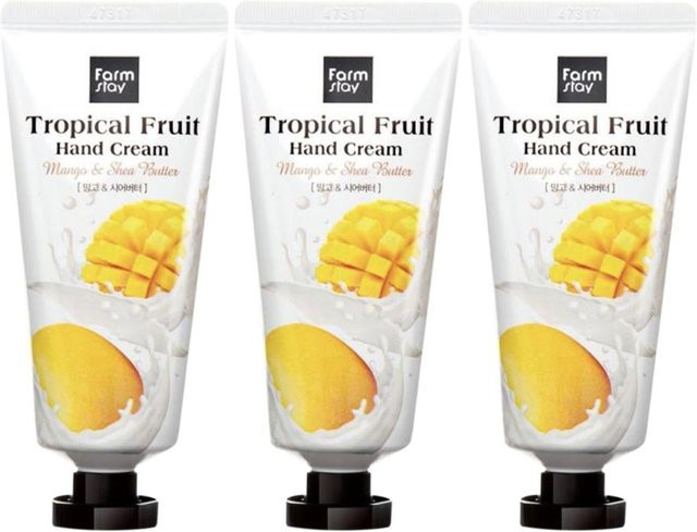 Farm Stay Tropical Fruit Hand Cream, 50 ml, Mango & Sheabutter - Bild 1