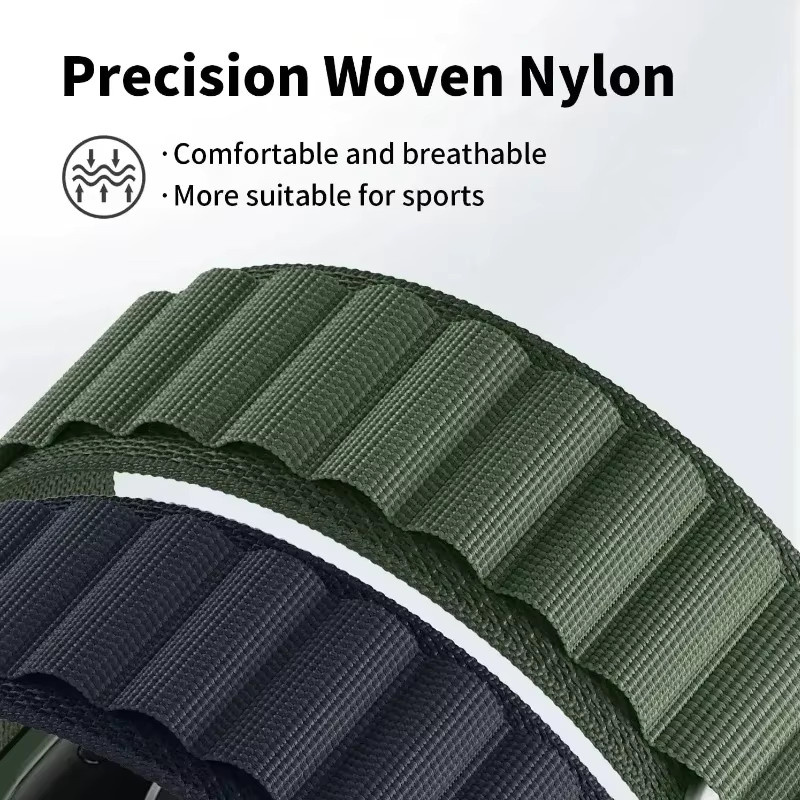 Haylou Uhrenarmband Alpine Loop, Nylon, 22 mm, Unisex - Bild 4