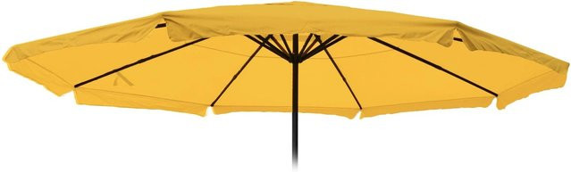 MCW Ersatz-Bezug für Sonnenschirm Capri Pro mit Volant, Polyester, Durchmesser: 5 m, Gelb - Bild 2