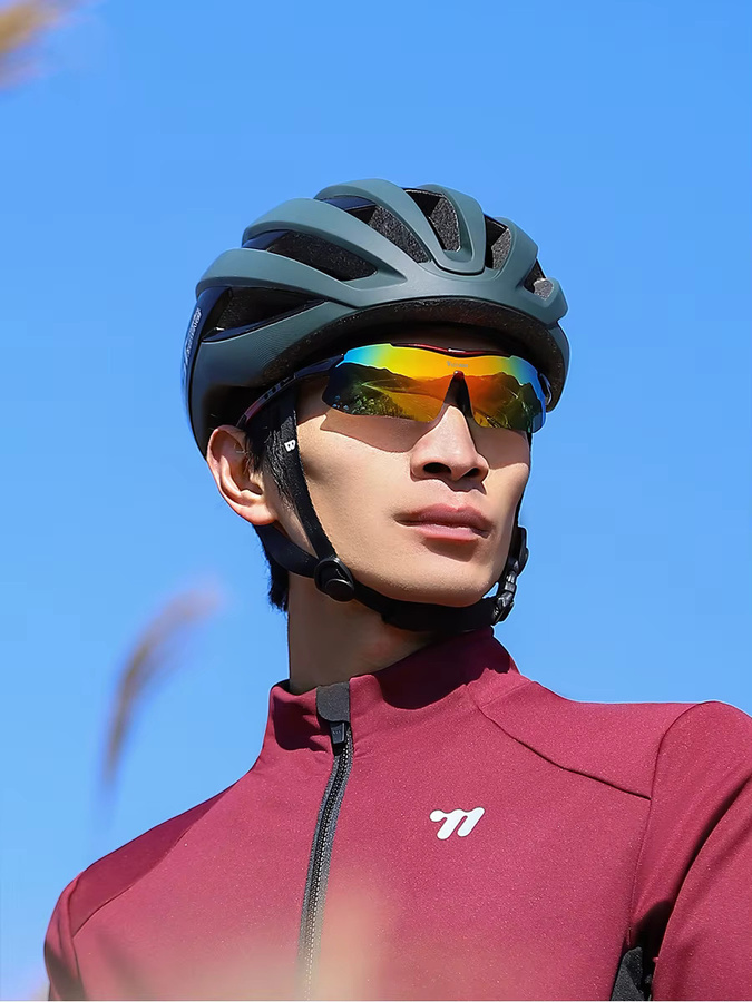WEST BIKING Sonnenbrille, Unisex, Vollrand, Kunststoff, Multicolor - Bild 7