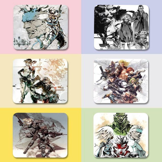 Rastar Game M-Metal Gear Solid-MT Kleines Mauspad Multicolor rutschfeste Schreibtischunterlage - Bild 1