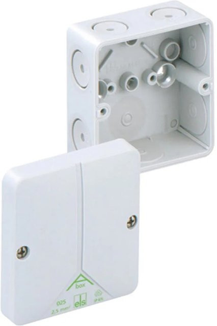 Spelsberg Aufputz Verbindungsdose IP65 mit Durchstoßmembran B/T/H: 9,3 x 9,3 x 5,5 cm - Bild 1