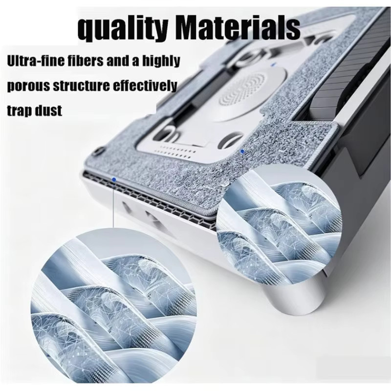 Ecovacs W3 Omni Fensterreinigungsroboter Mopphalter und waschbare Mikrofaser-Wischpads für WINBOT W3 Omni - Bild 4