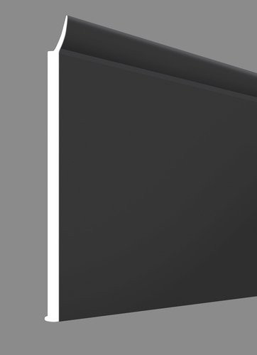 Meeth Flachprofil aus Kunststoff PVC in Silber - Bild 1