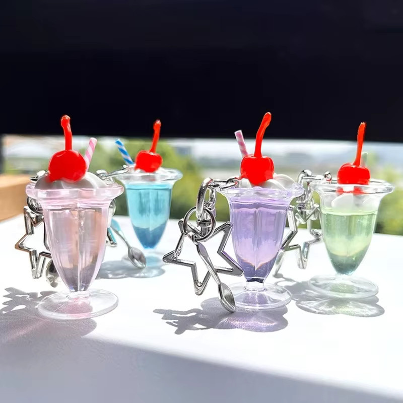JAVRICK Charm Anhänger, Kirsch creme, Schlüsselanhänger - Bild 2