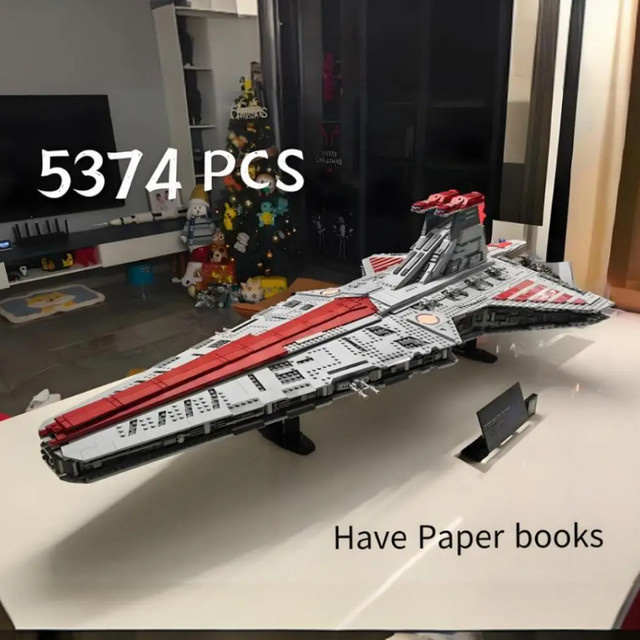 Hot Toys Star Wars Interstellar Conflict Venator-Klasse Republic Attack Cruiser, Bausteine Modell, 5.374 Teile, ab 14 Jahren - Bild 1