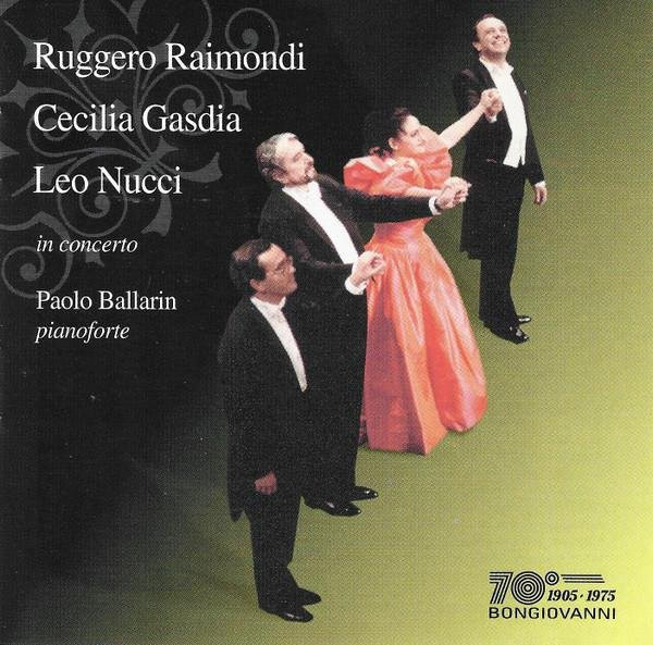 CD In Concerto von Ruggero Raimondi, Cecilia Gasdia, Leo Nucci und Paolo Ballarin, Bongiovanni 1993, Klassik, Gebraucht, Grau/Mehrfarbig - Bild 1