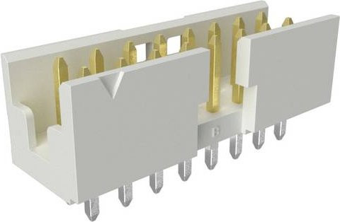 Amphenol Stiftleiste Standard 10075025-G01-16ULF in Weiß - Bild 1
