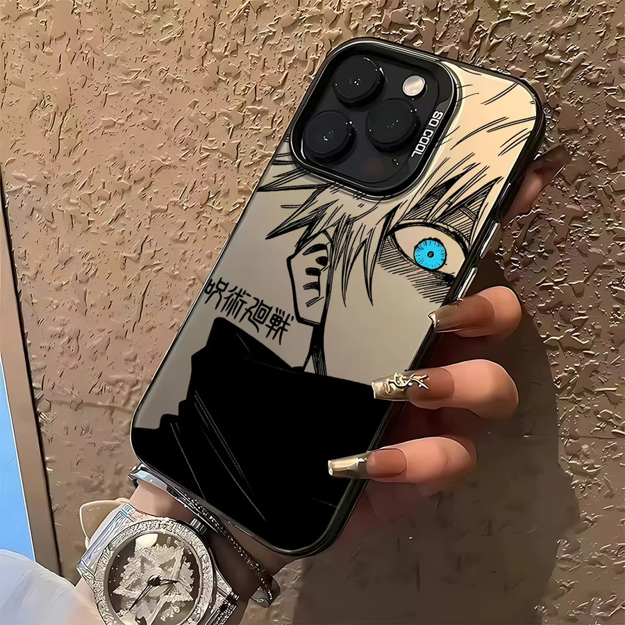 Funko Anime Comics Jujutsu Kaisen Handyhülle für iPhone 17 16 15 14 13 12 11 Pro Max XR Air Plus in Multicolour mit matter Rückseite und Sturzschutz - Bild 2
