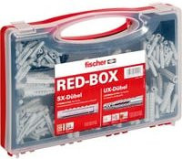 Fischer Sortimentsbox SX / UX mit Nylon-Dübeln in Grau, Transparent und Multicolour - Bild 1
