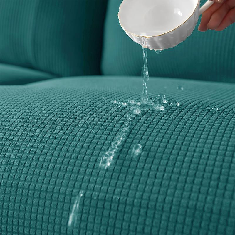 Wasserdichter Stretch-Jacquard-Sofabezug von Yiran Health & Beauty in Rosa, elastischer Schonbezug für dein Sofa, Breite: 70 cm bis 110 cm - Bild 3