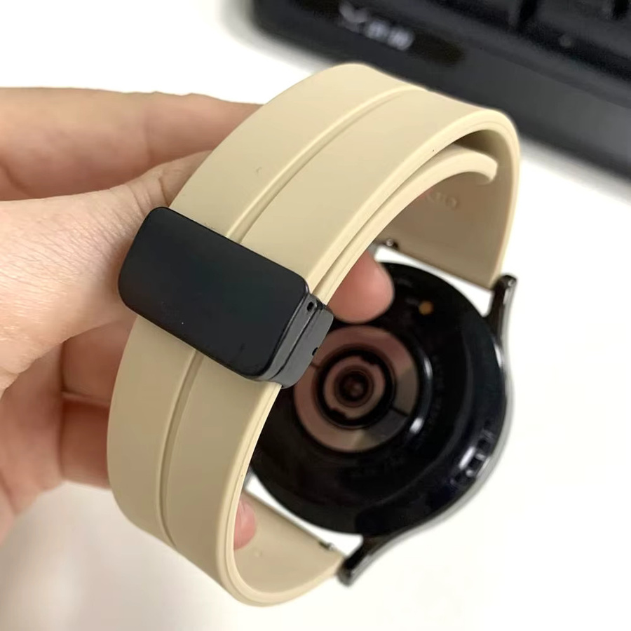 Samsung Uhrenarmband Silikon, Magnetschnalle, Unisex - Bild 2