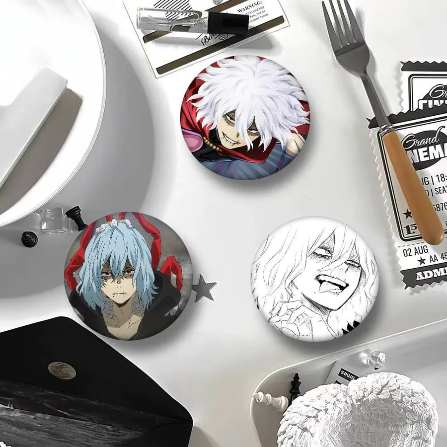 Brosche Anime Tomura Shigaraki, Unisex, 25-75 mm - Bild 3