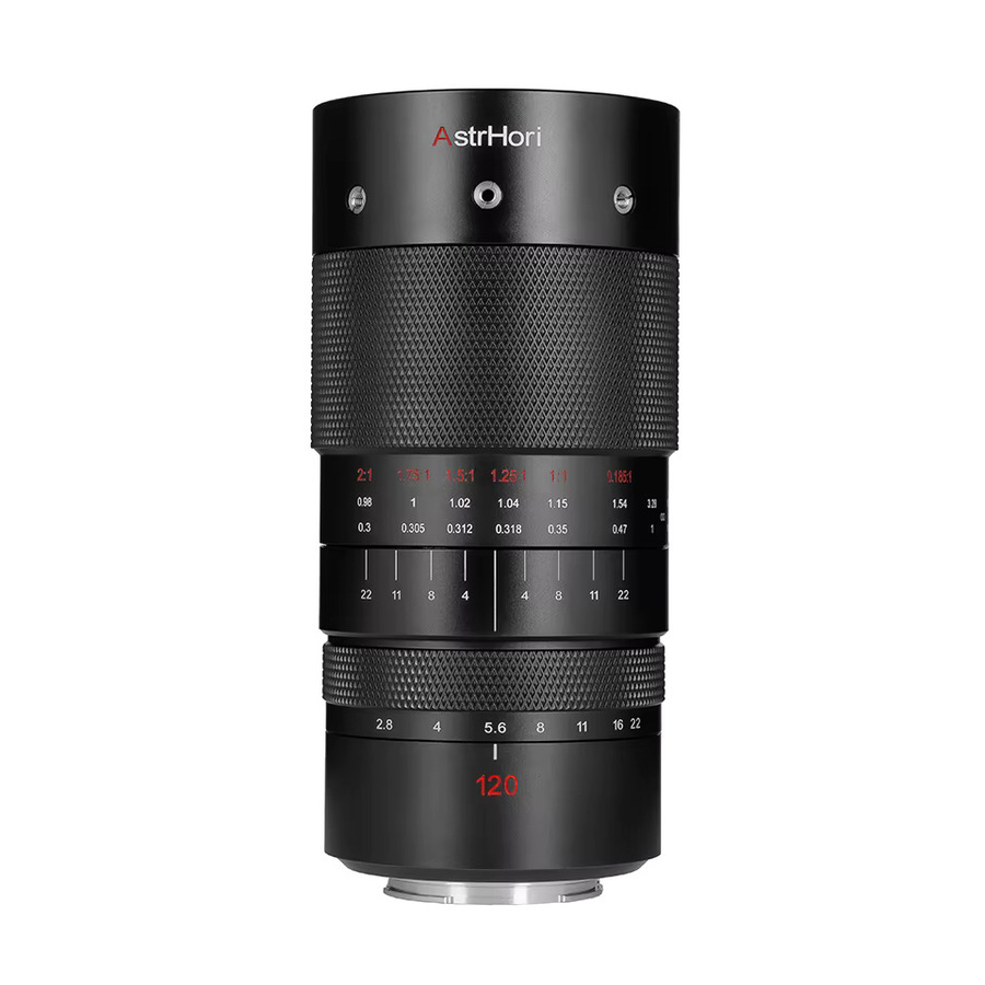 AstrHori 120 mm F2,8 Makro 2X Vollformat-Kameraobjektiv mit manuellem Fokus für Sony E Nikon Z Canon RF EF L-Mount in Schwarz - Bild 6
