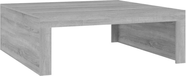 vidaXL Couchtisch in Grau Sonoma aus Holzwerkstoff, quadratisch, B/T/H: 100 x 100 x 35 cm - Bild 1