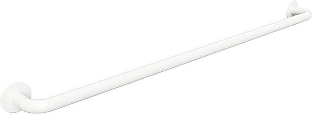 Brillantbad BELP Haltegriff aus Stahl in Weiß Matt für Bad und WC, B/T/H: 127,5 x 7,5 x 10,6 cm, 120 kg Traglast - Bild 1
