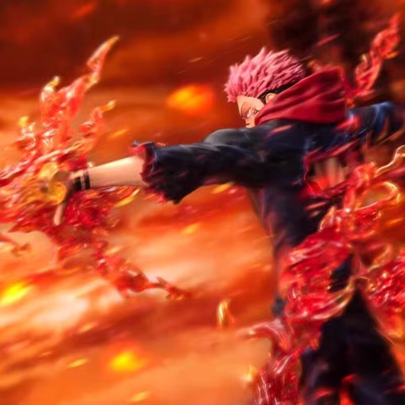 Bandai Jujutsu Kaisen Ryomen Sukuna Itadori Yuji Anime Figur, Einzelfigur - Bild 2